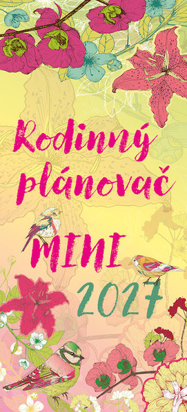 Plánovací nástěnný kalendář MINI Rodinný plánovač 2027