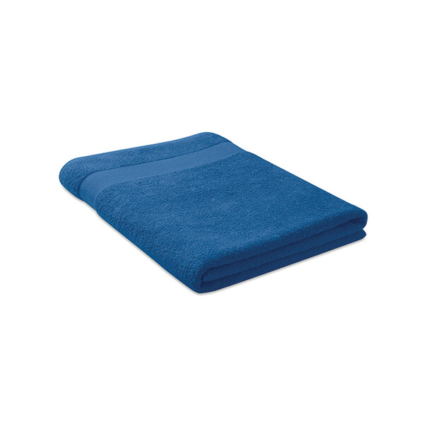 Serviette coton bio 180x100       MO9932 Merry - Bleu Royal
