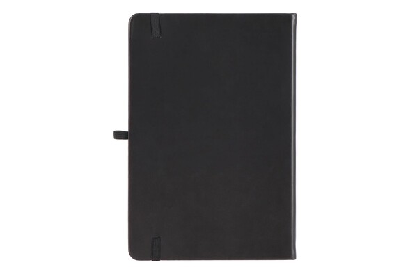 Carnet Iroko Couverture rigide Laser A5 - Noir / Noir