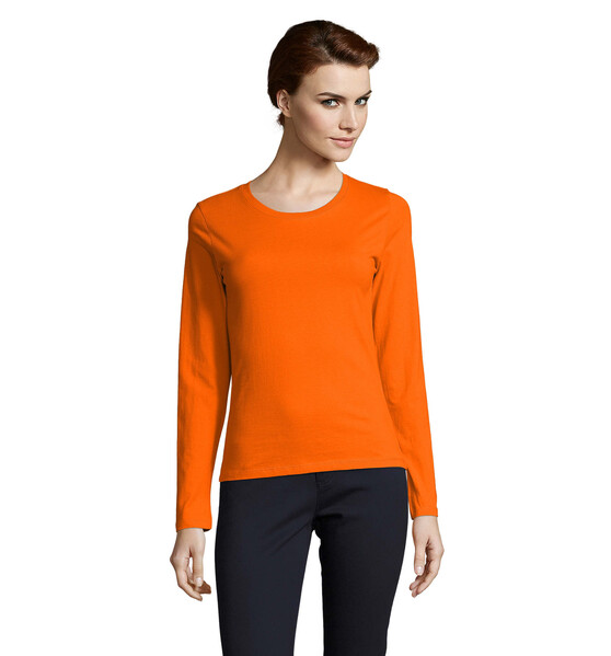 IMPERIAL-mulher-shirt190 Imperial Lsl Women - LaranjaXXL