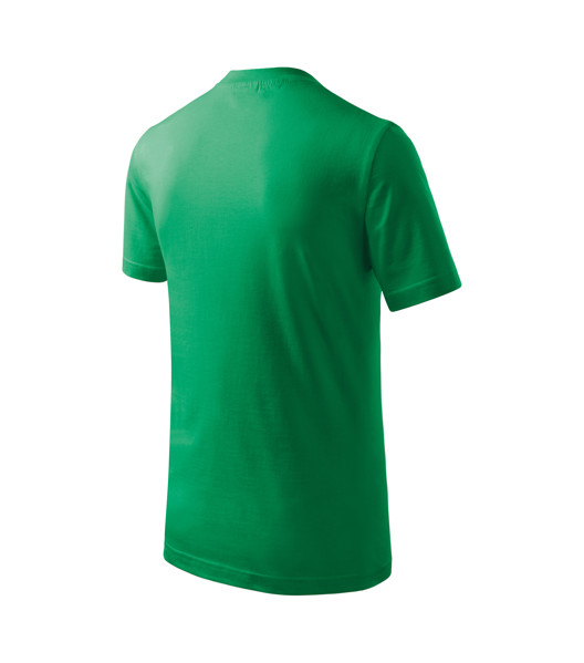 Tričko Dětské Malfini® Basic - Středně Zelená / 110 cm/4 roky