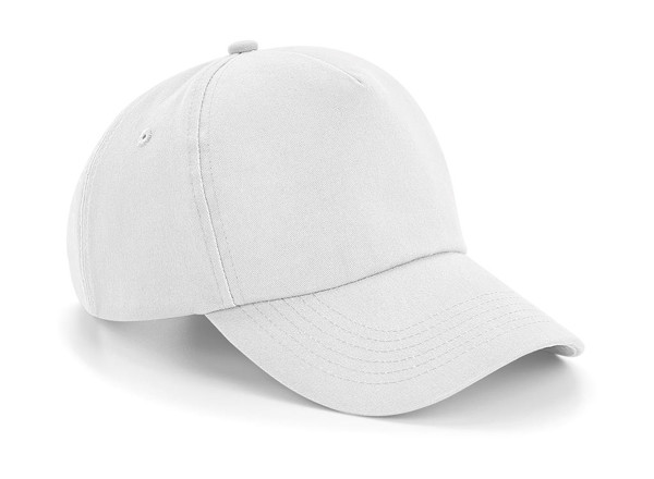 Authentic 5 Panel Cap - White / ONE SIZE