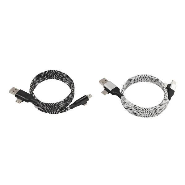 Charging And Data Transfer Cable Supermag - Silver