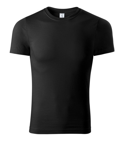 Tričko Unisex Piccolio® Paint - Čierna / 4XL