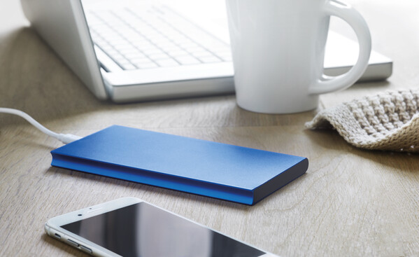 Station de chargement 8000mAh Powerflat8 - Bleu Royal