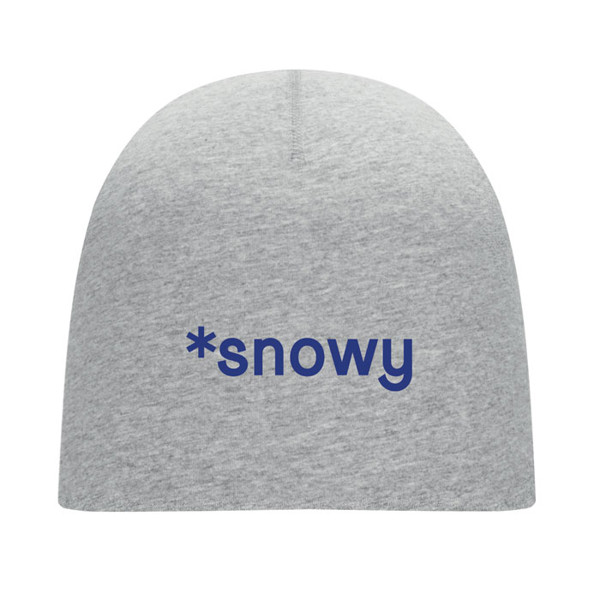 Unisex beanie in cotton Lighty - Grey