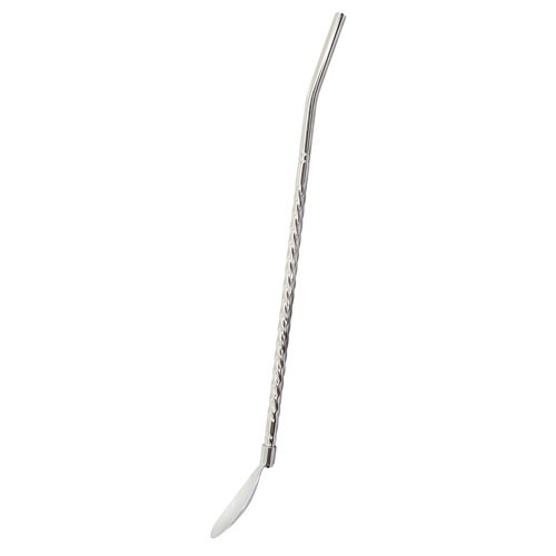 CUILLÈRE/PAILLE MÉLANGEUR EN INOX "QUEENS"