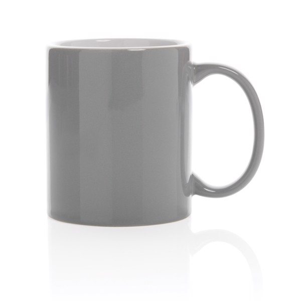 Základný keramický hrnček 350ml - Sivá
