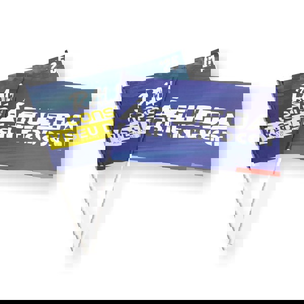 Customizable Paper Flag 21X31cm