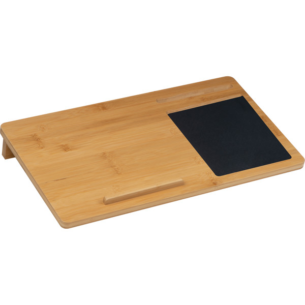HIPOLIT Suport laptop cu mousepad si suport telefon - Beige