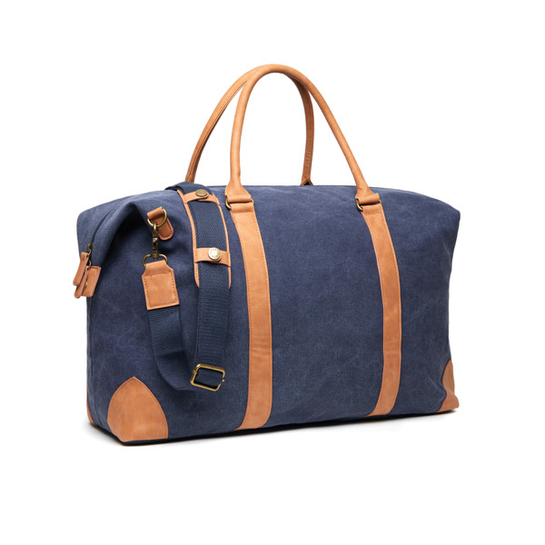 VINGA Duffle bag en toile recyclée RCS Bosler - Bleu Marine