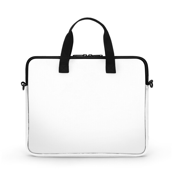 Sublimierte Laptop-Hülle aus Neopren mit Reißverschluss und rückseitigem Einsteckfach - 42x31cm