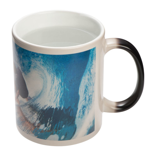 Colour-changing Sublimation Mug Sirmione 300 ml - Black