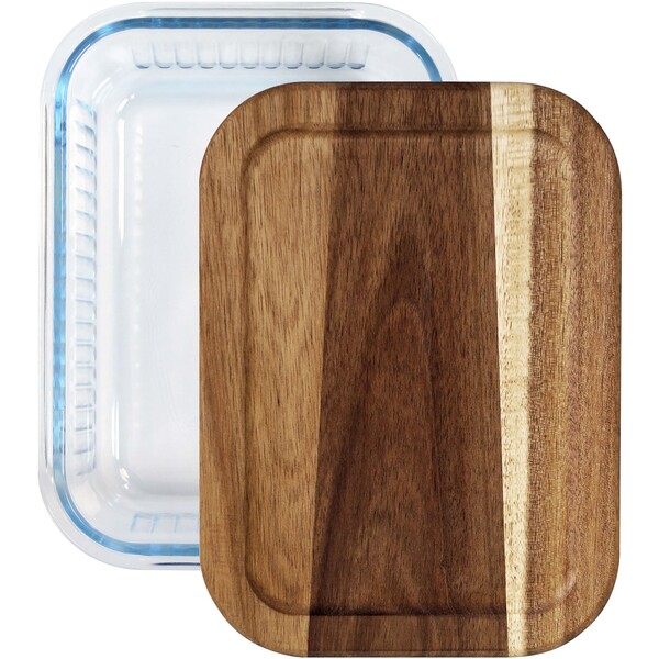 Citizen Green Purlunch 1000 ml borosilicate glass lunch box