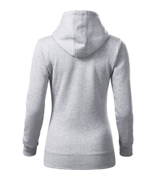 Mikina Dámská Malfini® Cape - Světle Šedý Melír / S