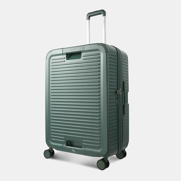 YUNO L EXP | Troler mare de check-in 74 cm extensibil + TSA - Hedgren - Duck Green