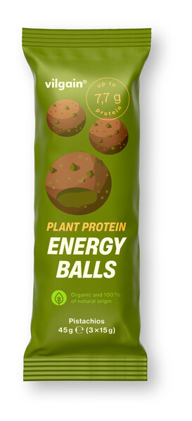 Vilgain Plant Protein Energy Balls BIO pistácie