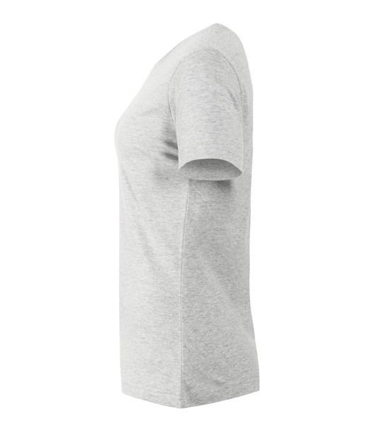 Tričko Dámské Malfini® Basic - Světle Šedý Melír / M