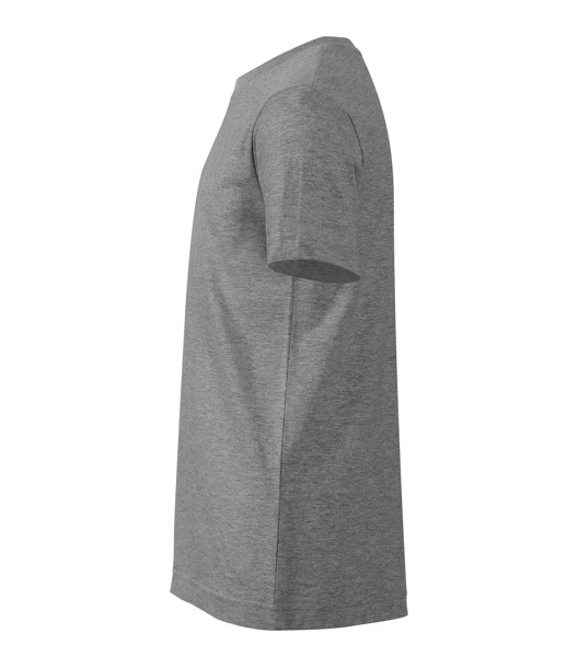 Tričko Dětské Malfini® Basic - Tmavě Šedý Melír / 122 cm/6 let
