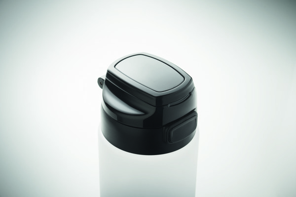 Sport-Trinkflasche RPET 1L Level - Weiß