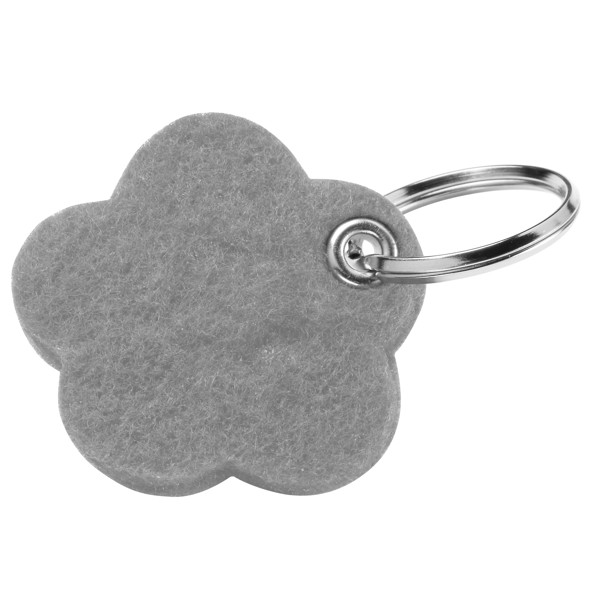 Porte-Clé Feutre "Motiv" - Gris