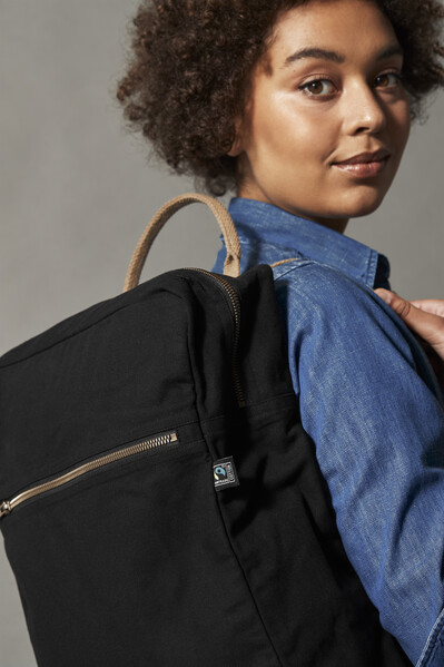 Cottover Gots Canvas Daypack black ONE