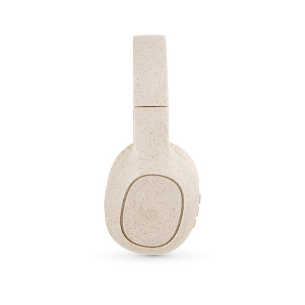 PS - FEYNMAN. Wheat straw fibre and ABS wireless headphones
