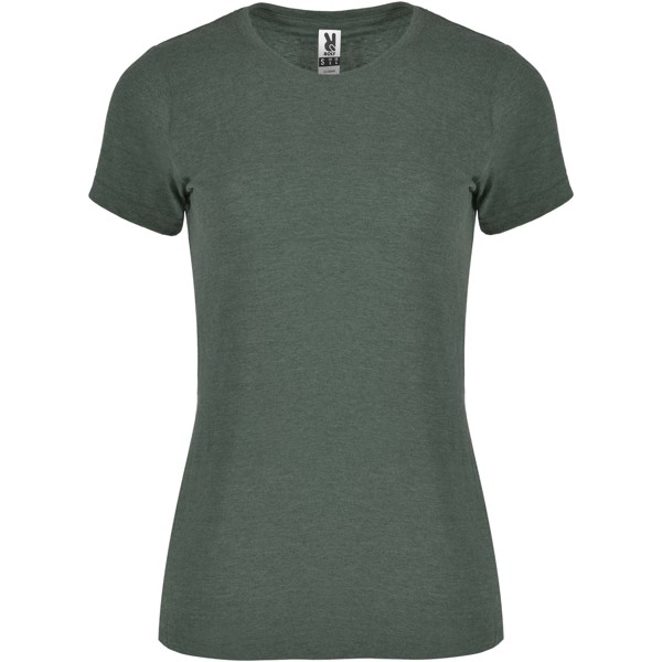 Fox T-Shirt für Damen - Heather Bottle Green / XL