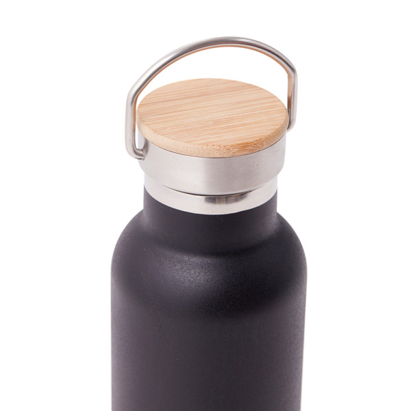 VINGA Miles Thermos Bottle 500 ml - Black