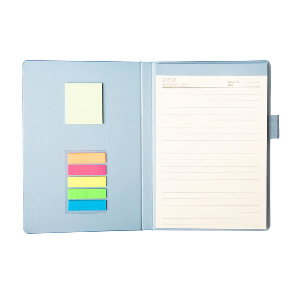 Savona notebook with organizer