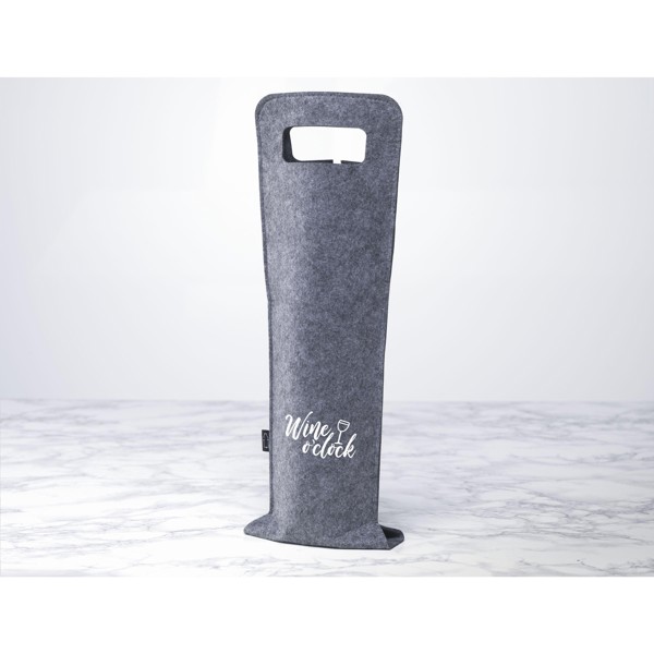 Wine Bag-to-Give GRS RPET sac à vin - Gris