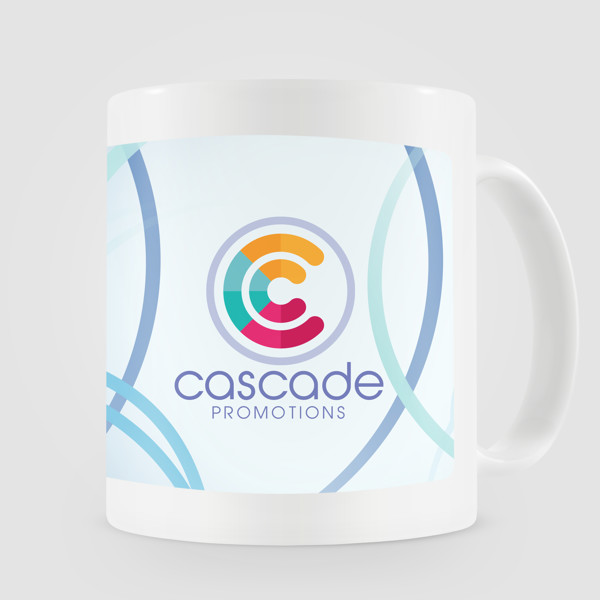 SimpliColour 355 ml Ceramic Mug - White / Sublimation