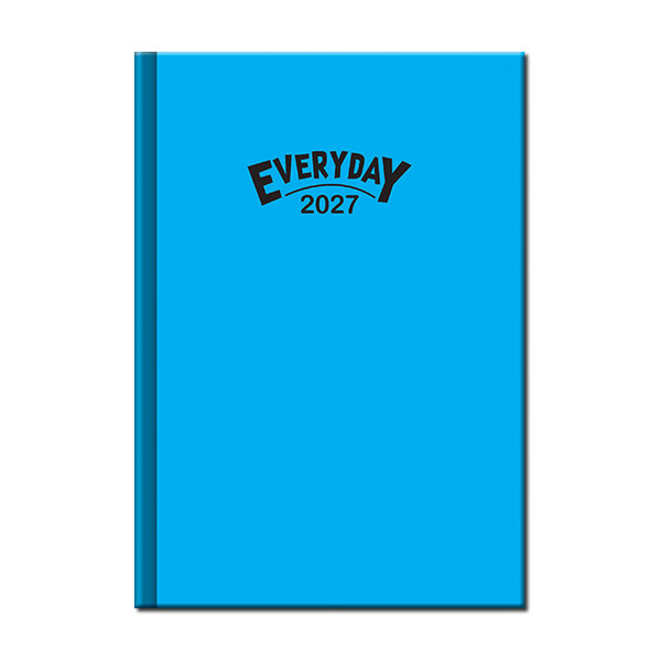 Denný diár A5 Everyday COLORS modrý 2027