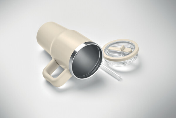 Double wall tumbler 500ml Aland - Beige