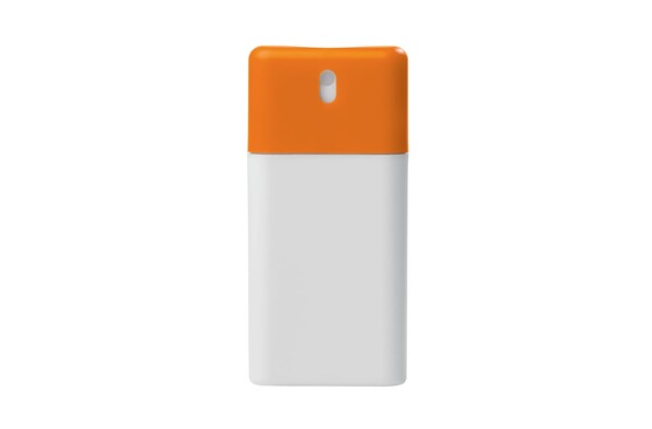 Sprej za čiščenje rok 62% alkohola, 20 ml - Bela / oranžna