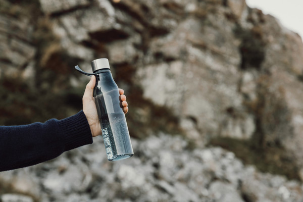 VINGA Lean RCS RPET waterbottle 800 ML - Anthracite
