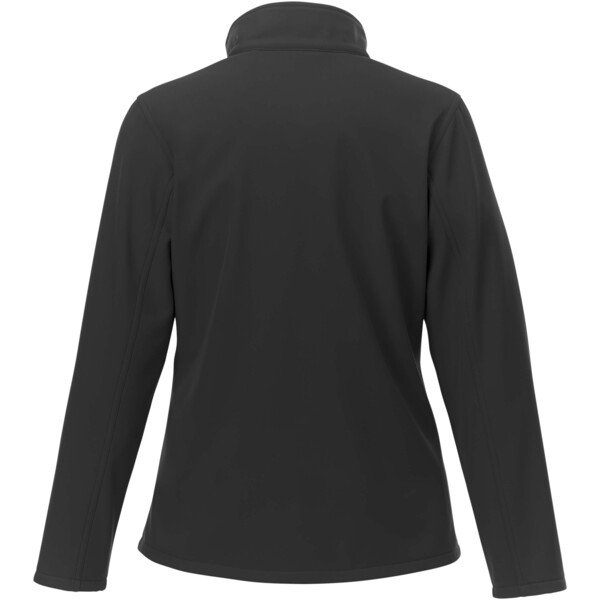 Orion women's GRS recycled softshell jacket - Black / XS