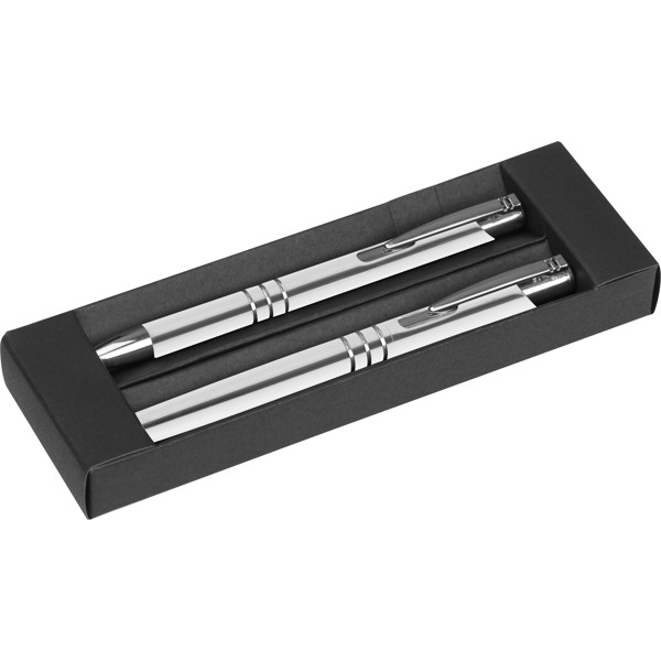 NORMA Set de scris metalic - White