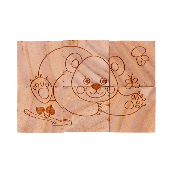 Animal World wooden blocks