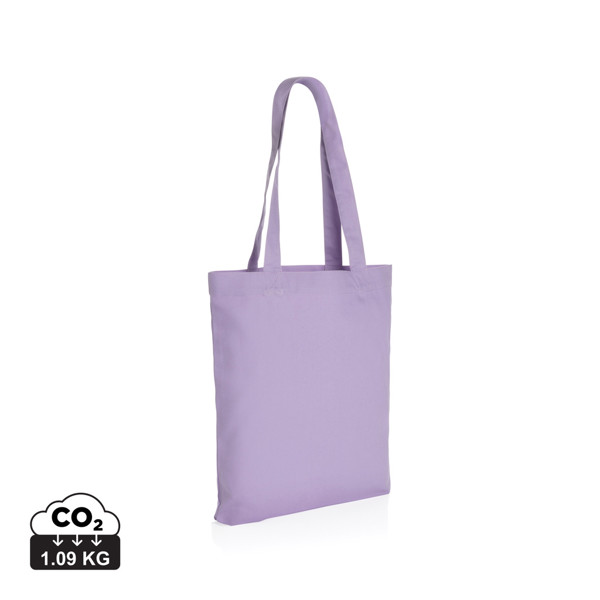 Impact Aware™ 285 gsm rcanvas tote bag - Lavender