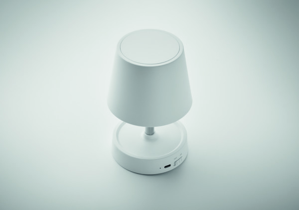 Lampada da tavolo ricaricabile Taplamb - Bianco