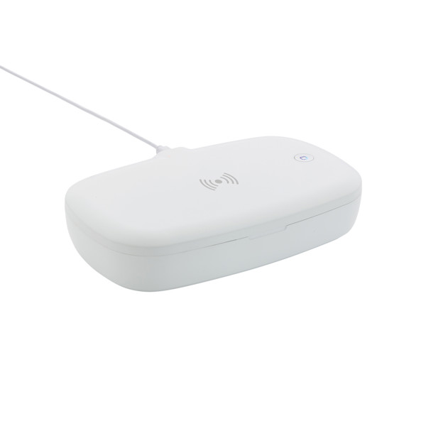 UV-C sterilizační box s bezdrátovým nabíjením 5W