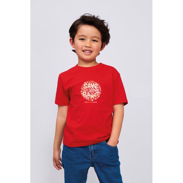 IMPERIAL KIDS T-SHIRT 190g - White / 4XL