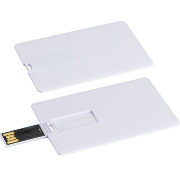 4GB USB Card - White