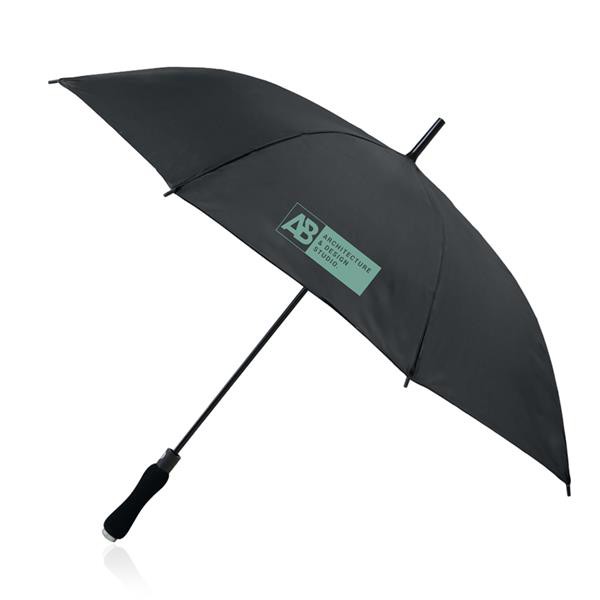 Parapluie Automatique En P-190T, Poignée En Eva - Noir