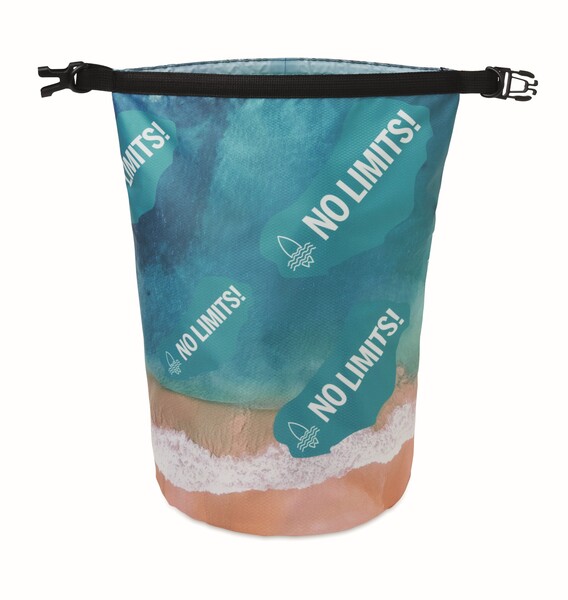 5L recycled polyester (rPET) ripstop dry bag 360° design - Full colour