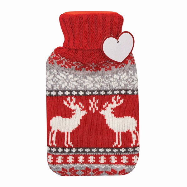 Hot Water Bottle Cuddle - Red - Heart