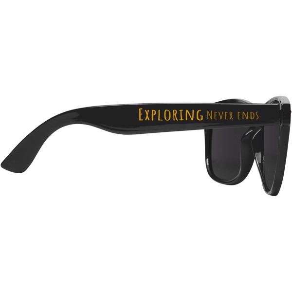 Lunettes de soleil Sun Ray en rPET - Noir