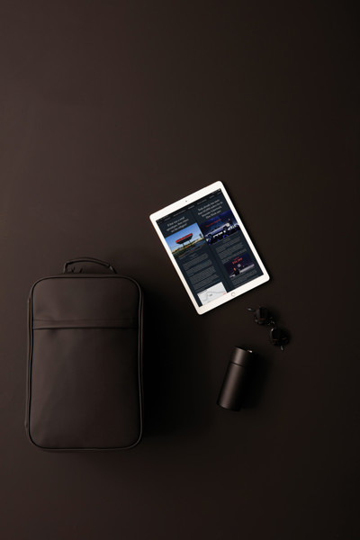 VINGA Sac à dos de voyage Baltimore - Noir