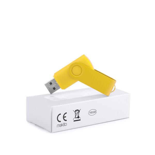 Memoria USB Survet 16Gb - Blanco